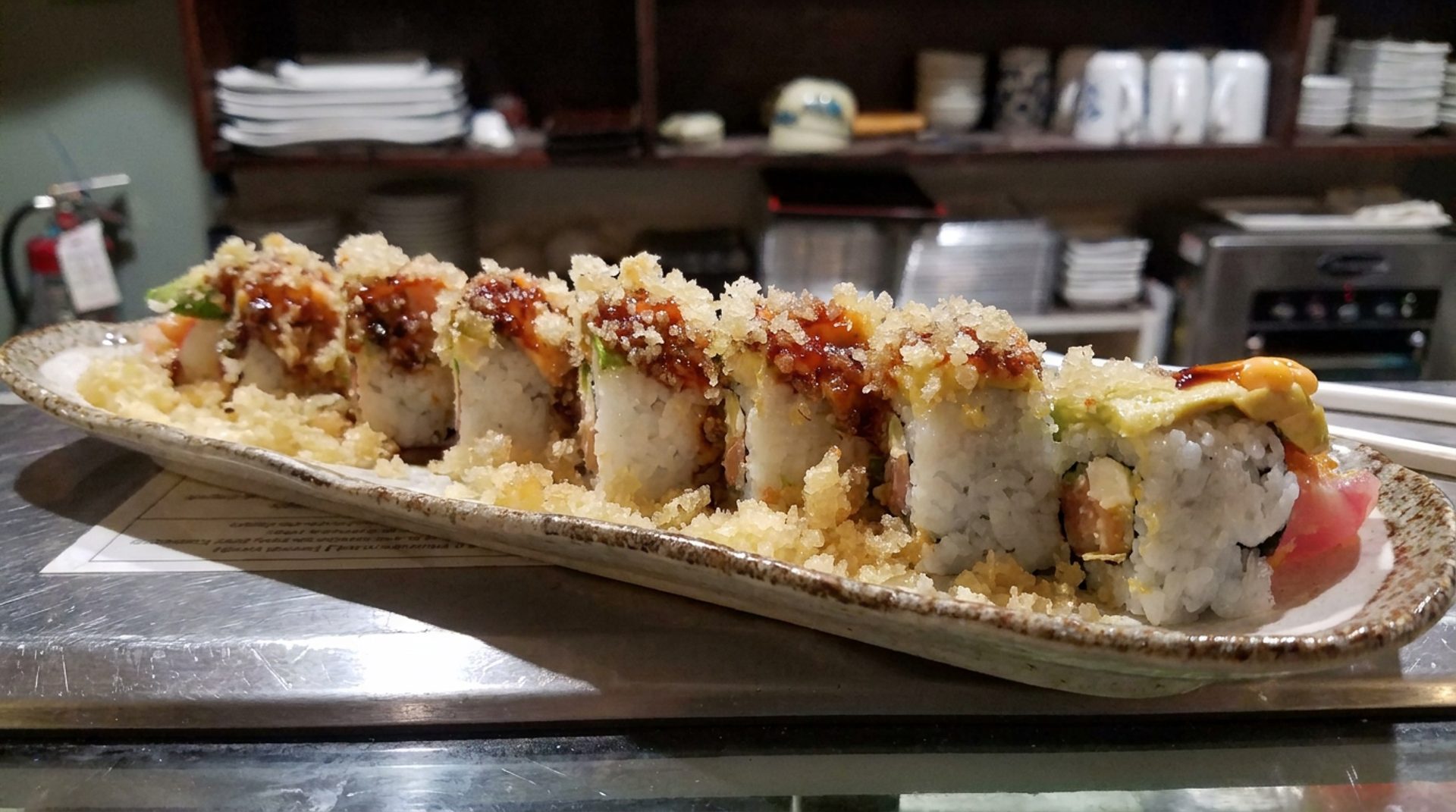 The sushi bar